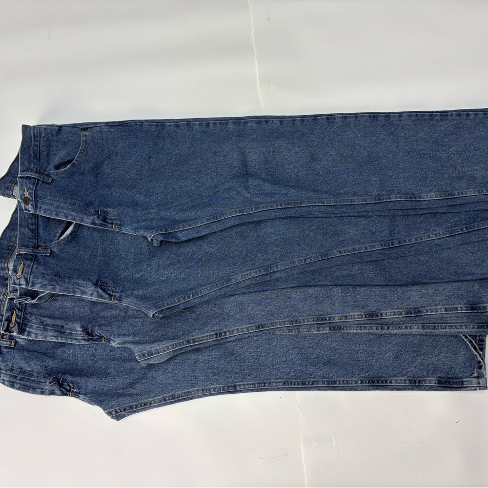 4 pairs of Wrangler Classic Straight Blue Jeans